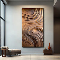 Abstract 3D Textured Canvas Painting 3D Vision Wall Art Minimalism Geometry Poster Print Office Living Room Modern Home Decor