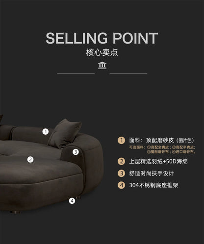 Oversized Black Living Room Sofas Minimalist Nordic Modern Living Room Sofas Lounge Lounge Couch Wohnzimmer Furniture For Home