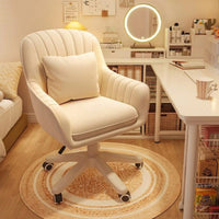 Modern Velvet Swivel Office Chair with Adjustable Height and Ergonomic Design Elegant Velvet Office Chair with Swivel Base