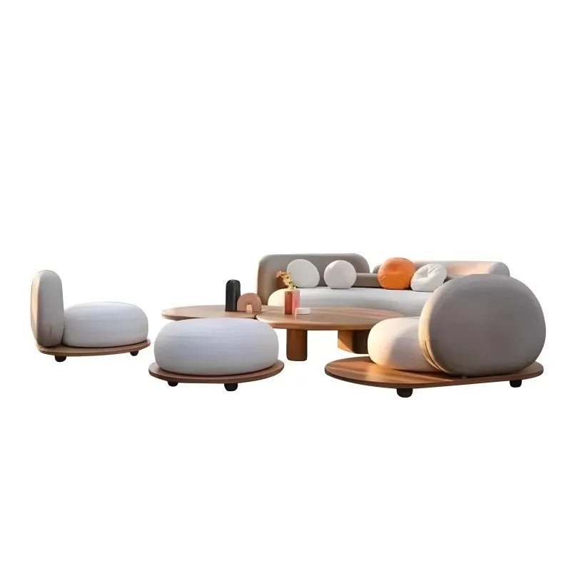 Sofa courtyard leisure, rattan furniture villa garden, creative sofa combination