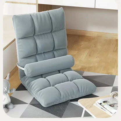Folding Backrest Chair, Lazy Sofa, Bedroom, Dormitory, Single Seat Cushion, Bed Backrest, Bay Window, Balcony Tatami