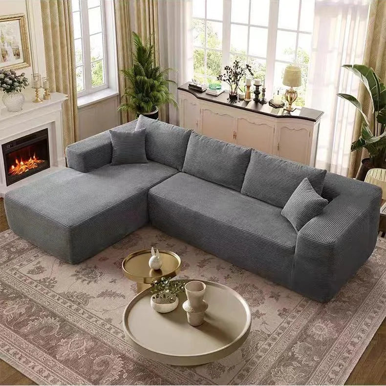 living room office Armchair Convertible sofa L-shape lounge compressed sofa seats lazy home modern Relaxing luxury furniture