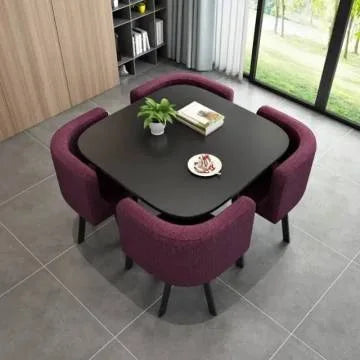 Simple square negotiation table and chair combination store, shop