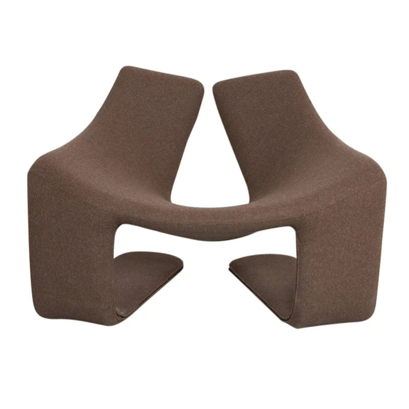 Creative fabric leisure single chair FRP special-shaped hotel leisure chair