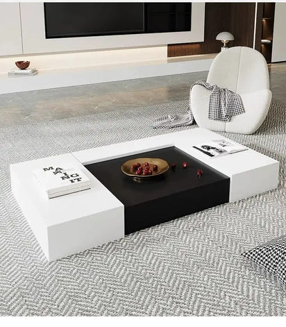 Hardcover Aesthetic Coffee Table Unique Frame Organizer Nordic Coffee Table Luxury Design Meuble De Salon Home Accessories