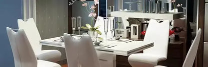 Set Of 2 Luxury Dining Chairs Modern Comfortable Living Room Designer Dining Chairs Aesthetic Beauty Chaise Home Furniture