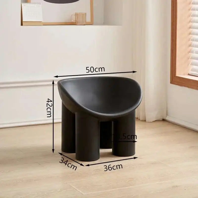Roly Poly Chair Modern Sofa Nordic Living Room Chairs Lounge Salon Lazy Ergonomic Relax Designer Luxury Chaise Home Furniture
