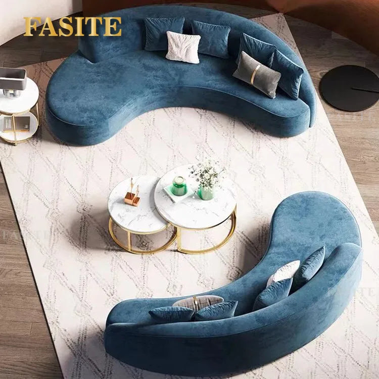 Decorative Living Room Sofa Luxury Europe Comfortable Relaxing Nordic Sofa Modern  Home Furniture