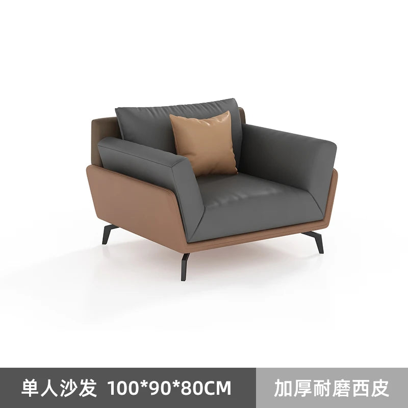 CP office sofa coffee table combination simple modern business rest reception