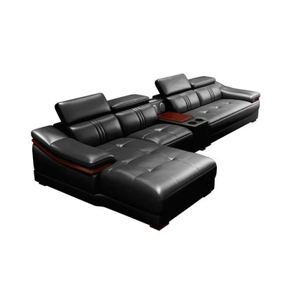 -High Quality Multi-functional Leather Sofa Modern Living Room Couch Sofa Set Furniture