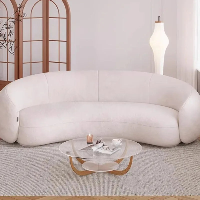 Wooden Arm Chair Living Room Sofas White Designer Modern Minimalist Living Room Sofas Designer Koltuk Takımı Home Decoration