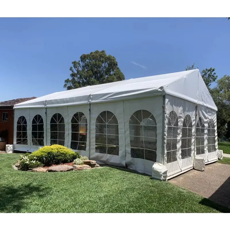 500 People Outdoor Tent Aluminum Frame Heavy Duty Commercial Large Luxury White Marquee Wedding Party Structure Tents for Event