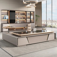 Bedroom Computer Office Desk Cheap Computer Gaming Drawer Conference Office Desk Reception Space Saving Tavolo Salon Furniture
