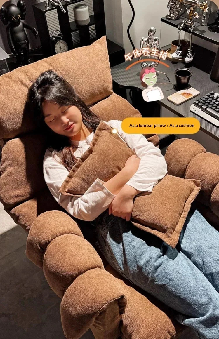 Comfortable Long-term Sofa Chair Gaming Chair Bedroom Desk Chair Ergonomic Chair Furniture Sillas Gamer Adjustable Backrest