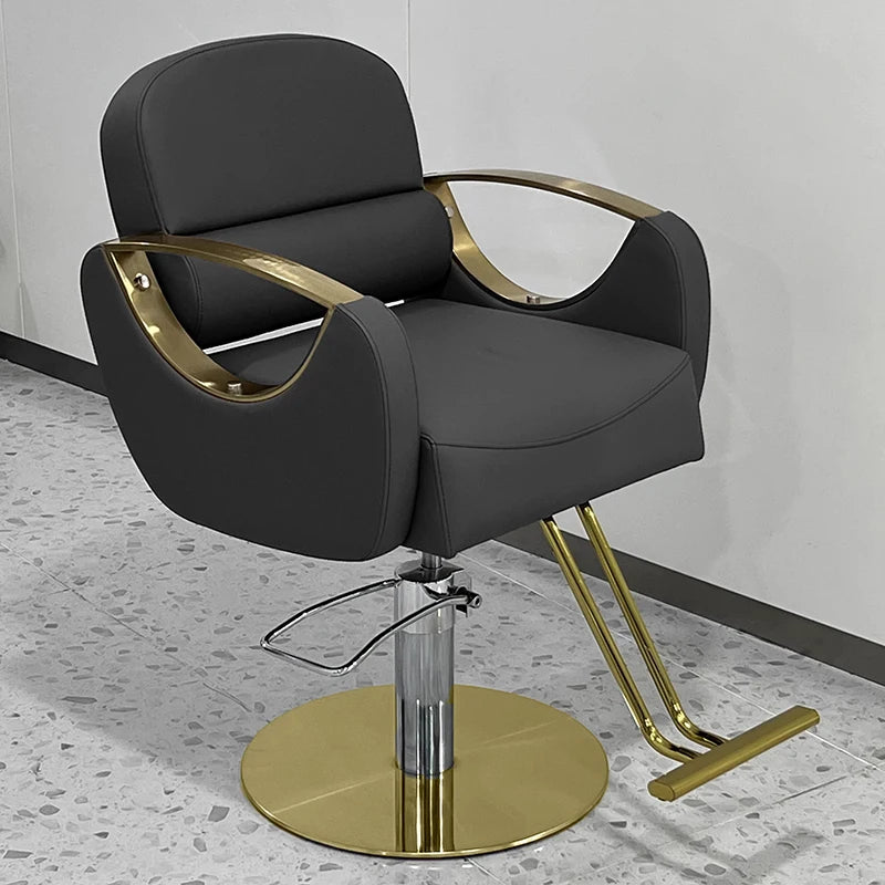 Shop Modern Barber Chair Design Nordic Luxury Chic Barber Chair Slim Style Krzesło Fryzjerskie Salon Furniture