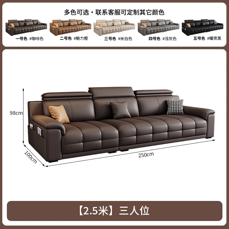 Leather Tables Living Room Sofas Luxury Modern Recliner Conference Tables Living Room Sofas Couch Lazy Muebles Home Furniture