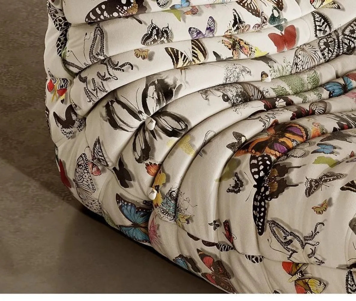 Two sofas, wife's favorite, daughter's favorite, the best seat for taking a shower, caterpillar sofa, luxury item Luxury has con