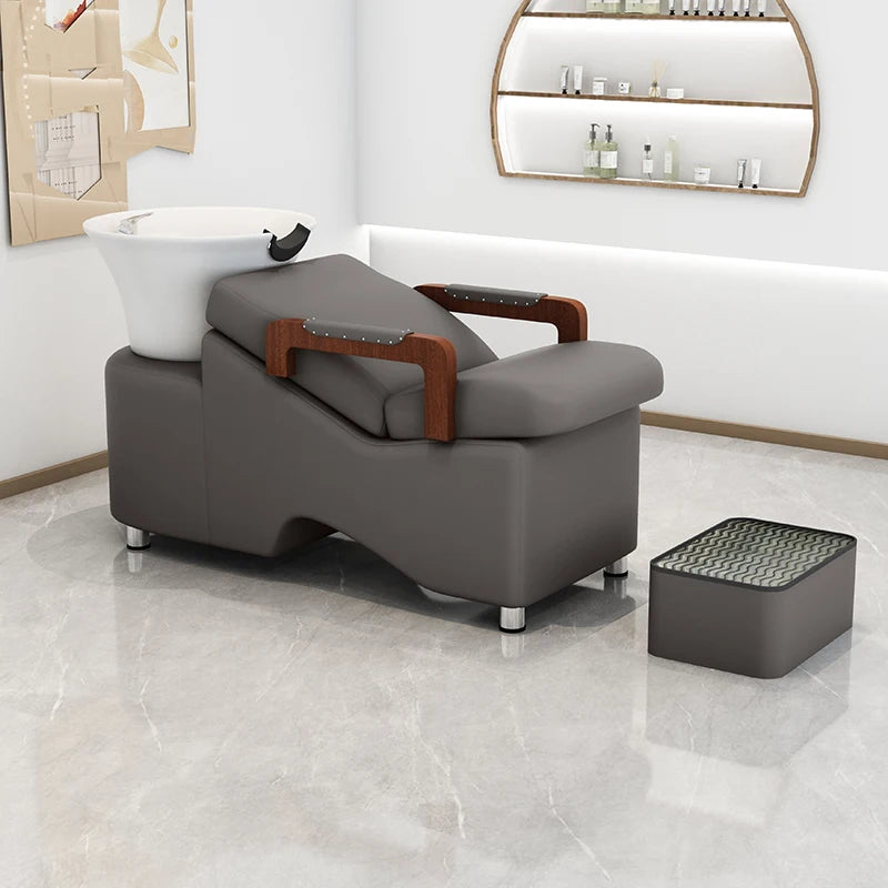 Luxury Premium Shampoo Chair Minimalist Simple Shampoo Chairs Moveis Para Salão De Beleza Baratos Cabeleireiro Salon Furniture