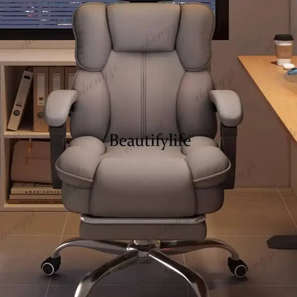A68Designer Upgrade Office Chair Nordic Modern Swivel Oversized Ergonomic Computer Chair Comfortable Cadeira Office Furniture