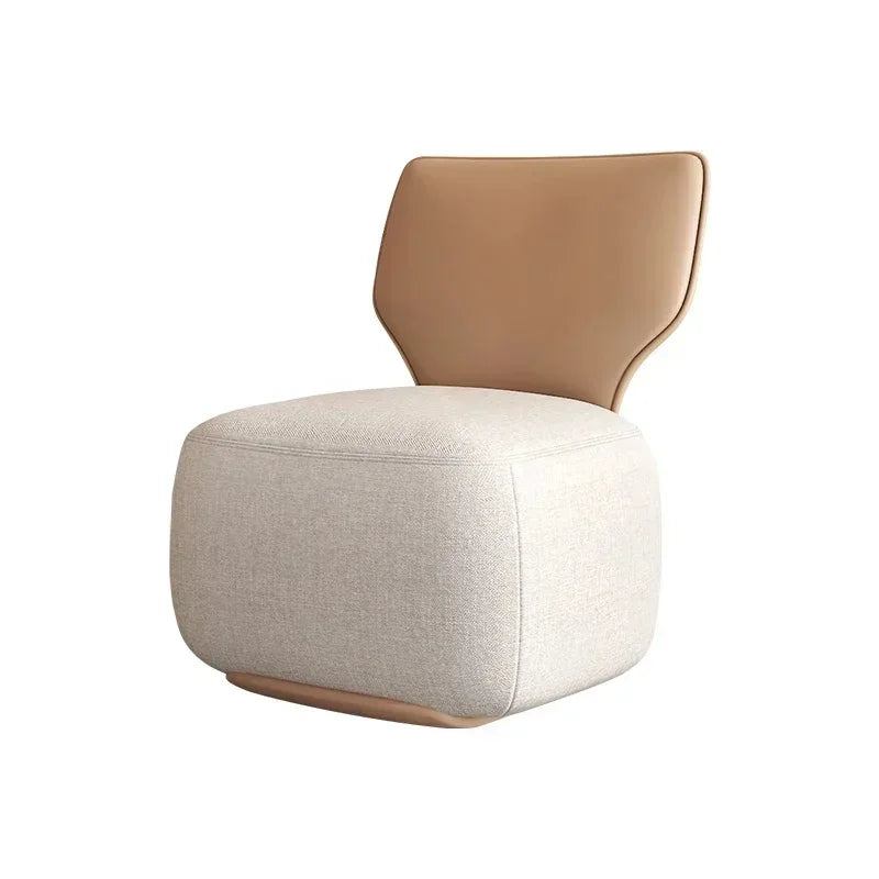 Nordic Style Single Living Room Chair - Luxury Relaxation Furniture for Home - Comfortable Office Chair with Support