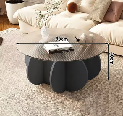 Unique Display Coffee Table Clear Ornaments Aesthetic Minimalist Coffee Table Luxury Design Mesa Centro Salon Home Furniture