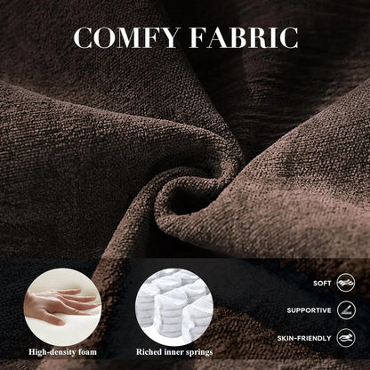 Swivel Accent Chair, Living Room Chair Upholstered 360° Swivel Chair Modern Reading Armchair for Bedroom/Office/Nursery,