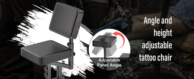 TAIDU Multi Functional Tattoo Chair Leathery Back Adjust Tattoo Salon Chairs Steel Frame Lift Tattoo Bench For Tattoo Artist