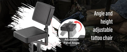 TAIDU Multi Functional Tattoo Chair Leathery Back Adjust Tattoo Salon Chairs Steel Frame Lift Tattoo Bench For Tattoo Artist