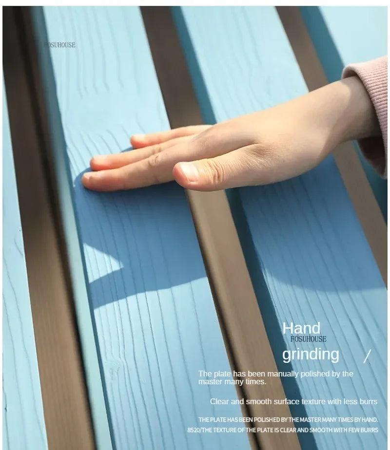 Chaises de jardin, bancs en bois antiseptiques pour l'extérieur, chaises à dossier pour cour et villa, mobilier d'extérieur, chaises longues pour balcon et maison