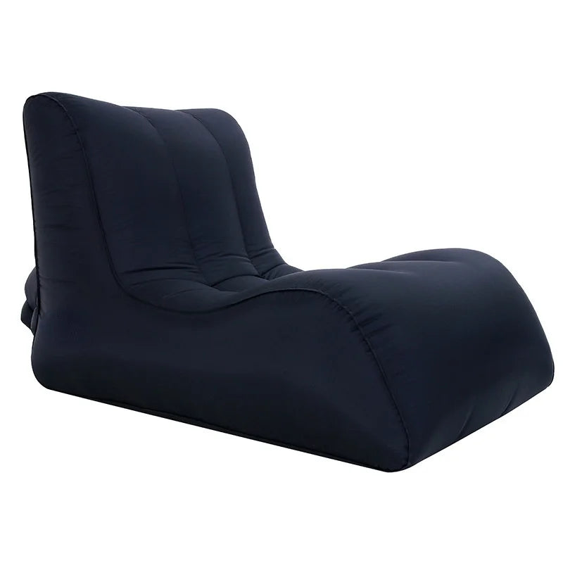 Inflatable Sofa Beach Camping Hiking Picnics Music Festivals-easy Inflation Air Chair Lounger Fabric Foldable Backyard Use