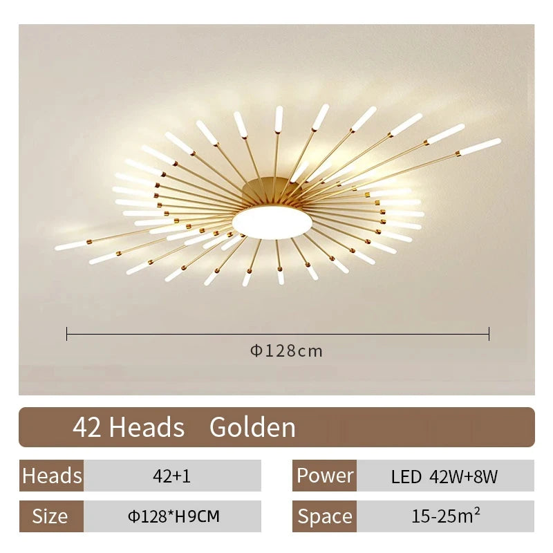 Creative LED Ceiling Lamp Modern Living Room Lights Nordic Home Decor Dining Bedroom Lighting Lustre Indoor Ceiling Pendant Lamp
