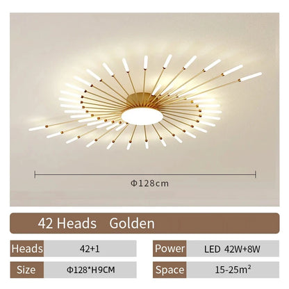 Creative LED Ceiling Lamp Modern Living Room Lights Nordic Home Decor Dining Bedroom Lighting Lustre Indoor Ceiling Pendant Lamp