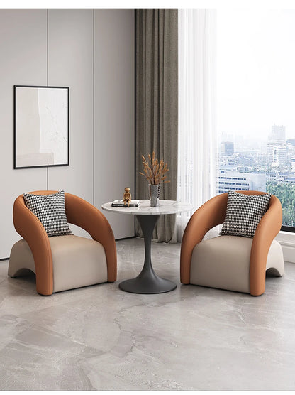 Living Room Chairs Modern Upholstered Armchair Accent Lounge Chair Comfortable Home Furniture Hotel Lobby Reception Salon