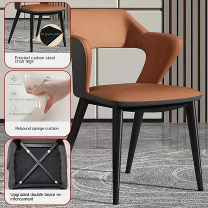 Designer Office Dining Chairs Computer Gaming Relaxing Balcony Luxury Dining Chairs Modern Sedie Cucina Moderne Home Furniture