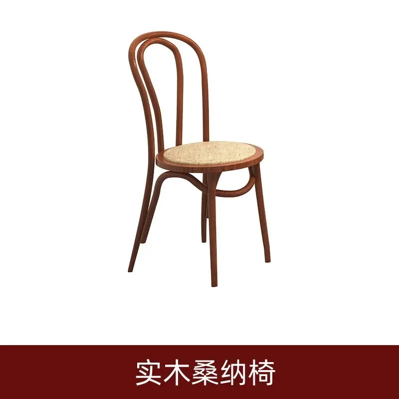 Modern simple household solid wood island dining table