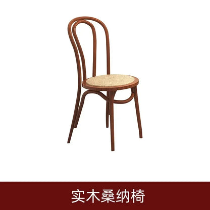 Modern simple household solid wood island dining table