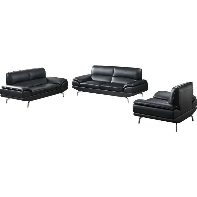 Modern simple office business combination sofa, reception sofa, office leather sofa, office tea sofa