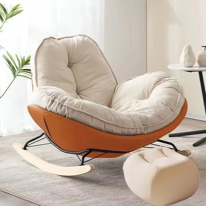 Lazy Couch Penguin Rocking Chair Indoor Leisure Rocking Chair Lounge Chair Rocking Daybed Adult Lounge Snail Balcony Home Egg