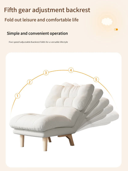 More Design Cheap Wholesale Modern Simple Velvet Comfortable Fabric Casual Reclining Wooden Lounge Living Room Chair
