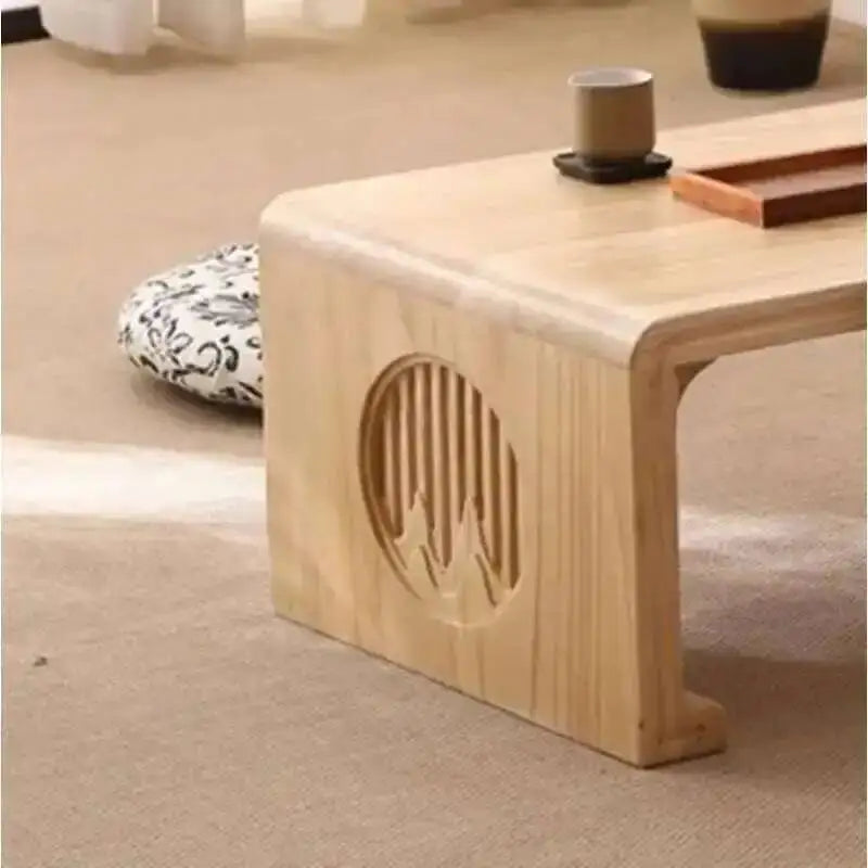 Japanese Floor Coffee Table Wood Entryways Vanity Sideboards Table Storage Couch Mesa De Centro Salon Livingroom Furniture Sets