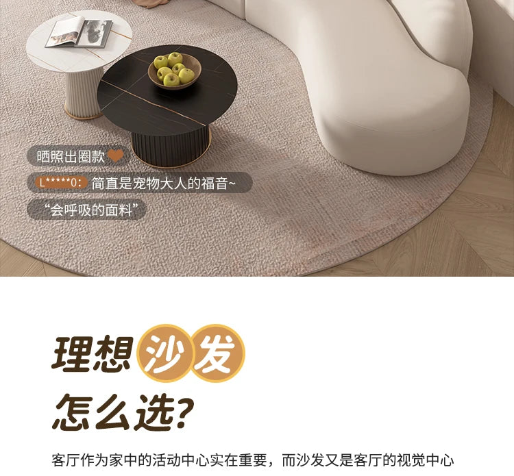 Lounge Floor Living Room Sofas Designer Cushion Comfortable Relax Sofa Adults Elegant Muebles Para El Hogar Home Furniture