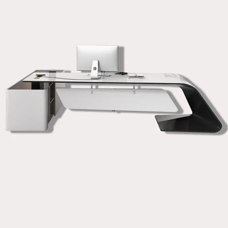 Reliable Writing Study Meeting Office Desks Luxury Drawers Vanity Storage Office Desks Corner Escritorios De Oficina Office Furn