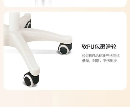 Cute Rotating Lift Chair for Girls, Computer Chairs, Makeup Stool, Desk Backrest Chair, Writing Swivel Chairs, Bedroom Furniture