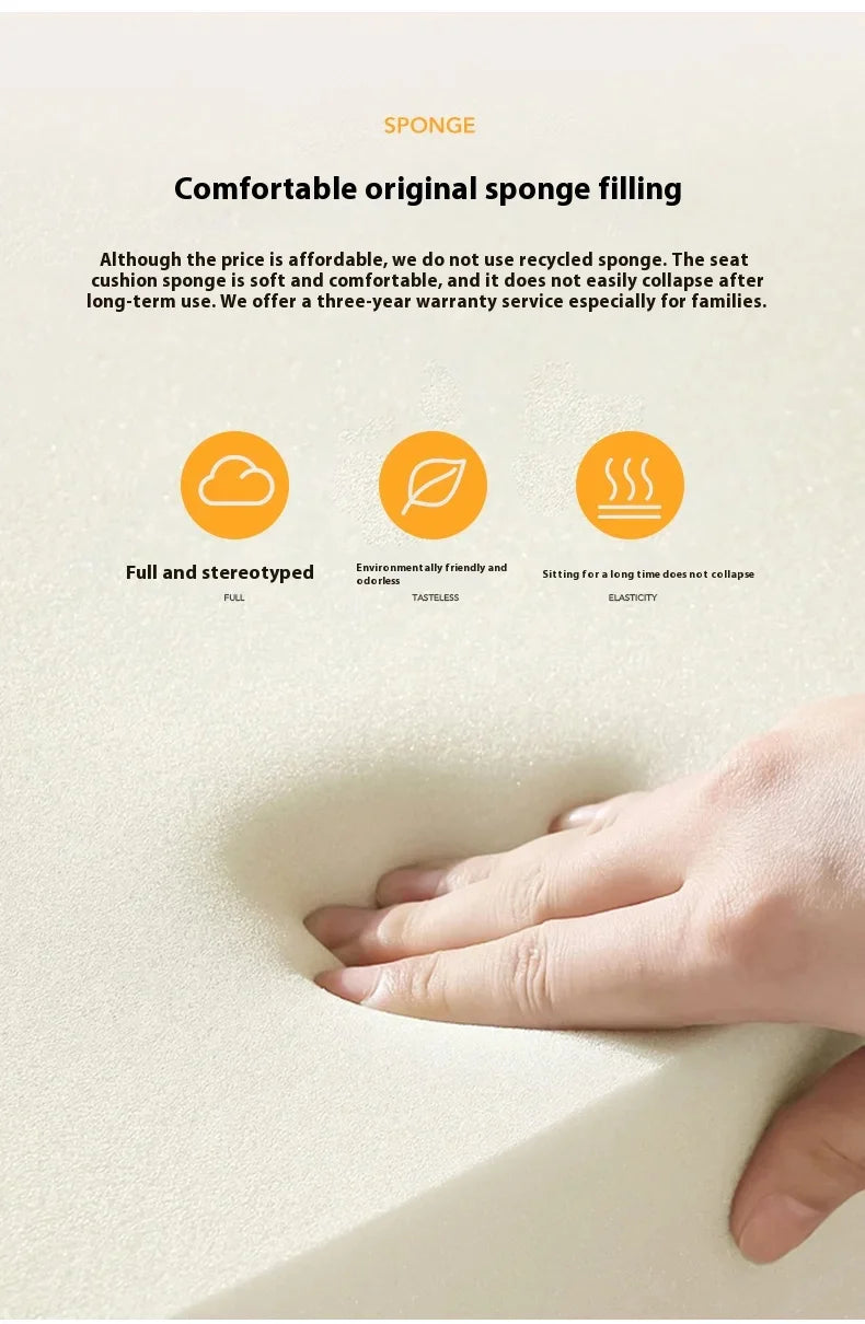 Cloud Sofa Plush Pumpkin Sofa Combination Soft And Comfortable Modern Living Room Sofa Suite Apartment Home Decoration Furniture