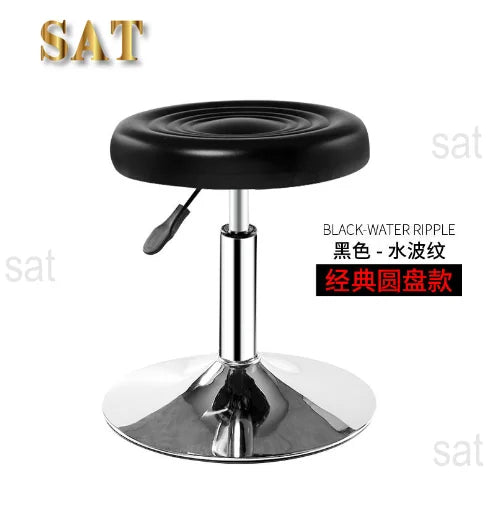 Beauty salon equipment, hairdressing furniture, adjustable hydraulic barber roller stool, beauty chair