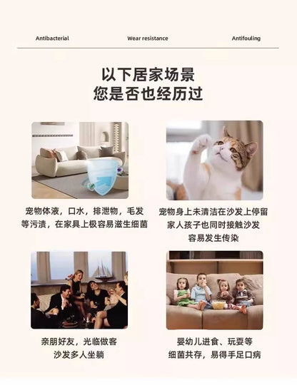 Nordic Cloud Living Room Sofas Cream Loveseat Tiny House Comfortable Living Room Sofas Relaxing Ergonomics Muebles Furniture