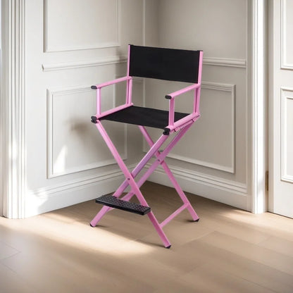 High Aluminum Frame Makeup Artist Director Chair Foldable Outdoor Furniture Lightweight Portable Folding Director Makeup Chair