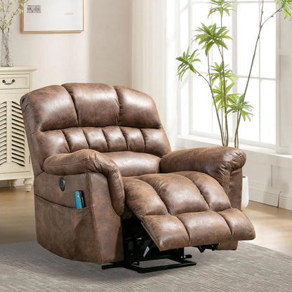 Power Lift Chairs Recliner with Massage and Heating for Elderly Electric Recliner Chair with 24" Wide Seat for Big , Customized