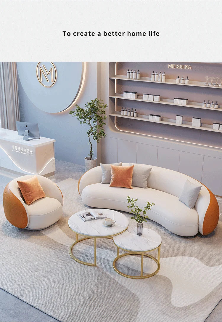 Modern Simple Sofa France Leisure High Quality Designer Decor Adult Salon Sofas Creative Comfortable Muebles Home Furniture