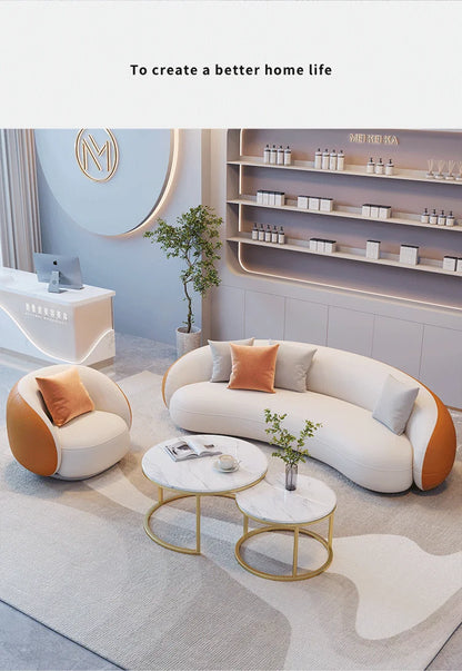 Modern Simple Sofa France Leisure High Quality Designer Decor Adult Salon Sofas Creative Comfortable Muebles Home Furniture